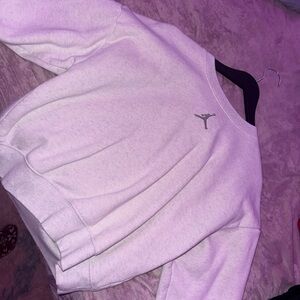 Jordan Heather Gray Crewneck Sweatshirt